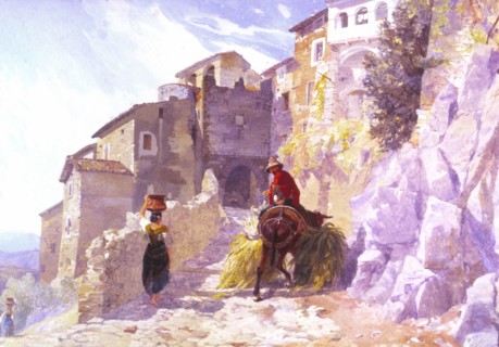 Fripp, Le monastère de San Rocco à Olevano