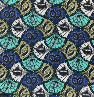 Tissu à motifs nautiques