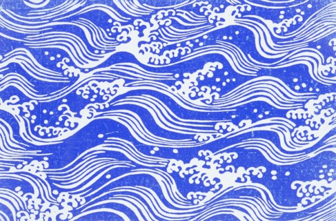 Motif pour paroi de shoji japonais