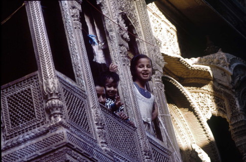 Havelis, Jaisalmer, l'est du Rajasthan, Inde