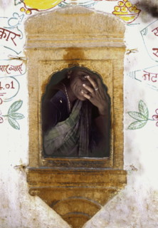 Femme à la fenêtre
Jaisalmer, l'ouest du Rajasthan, Inde.
