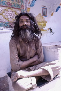 Habitant de Jodhpur, l'ouest du Rajasthan, Inde