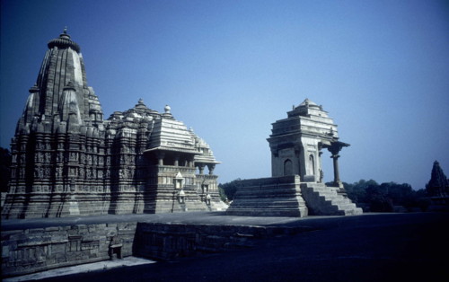 Temple Devi Jagdabi, Khajuraho, 
Madhya Pradesh, Inde.