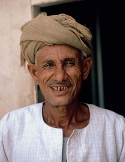 Portait d'un guide de la Vallée des Rois, Louxor, Egypte.