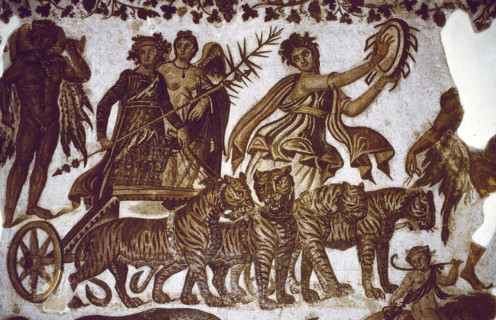 Sousse museum, Tunisia, The "Triumph of Bacchus"