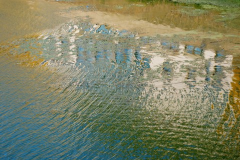 Reflets dans l'eau