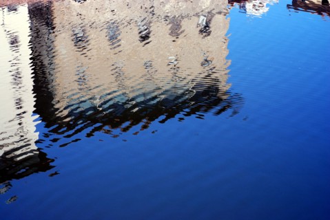 Reflets dans l'eau