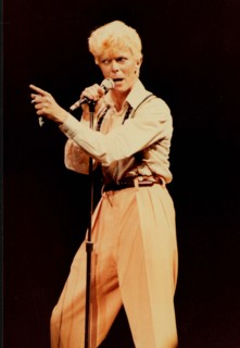 David Bowie On Stage