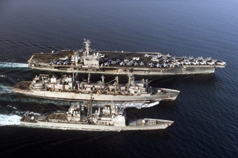 The Aircraft Carrier Uss Nimitz