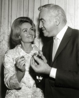 Donna Reed And Lorne Greene