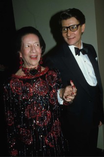Diana Vreeland and Yves Saint Laurent
