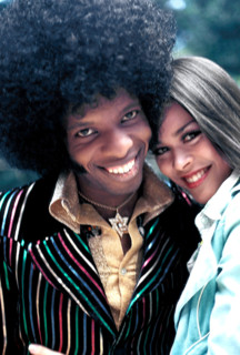 Sly Stone and His Wife Kathy