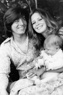 BOBBY SHERMAN, with wife PATTI CARNEL and their child, circa early 1970's. (Credit Image: © Globe